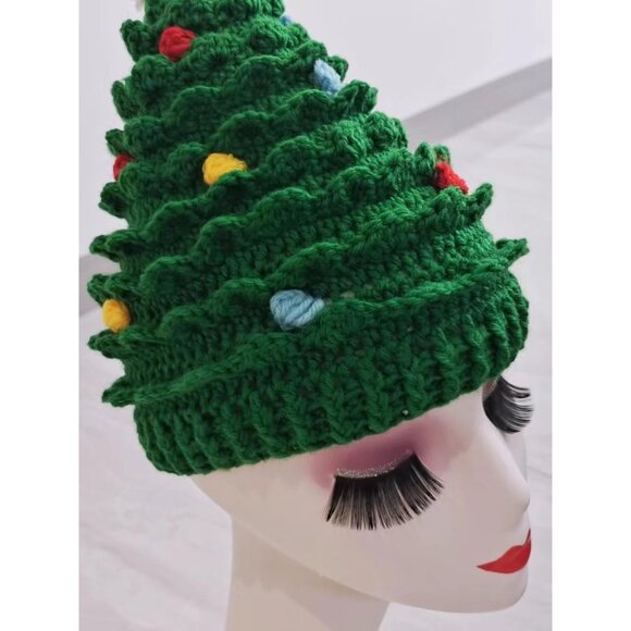 Mens Beanie Winter Hats Knit Caps Ears Warm Earflap Handmade Fashion Unique Styl - Picture 5 of 7